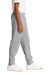 Port & Company PC78YJ Youth Core Fleece Jogger Sweatpants w/ Pockets Heather Grey Model Side