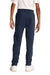 Port & Company PC78YJ Youth Core Fleece Jogger Sweatpants w/ Pockets Navy Blue Model Back