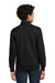 Port & Company PC78YQ Youth Core Fleece 1/4 Zip Sweatshirt Jet Black Model Back