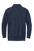 Port & Company PC78YQ Youth Core Fleece 1/4 Zip Sweatshirt Navy Blue Flat Back