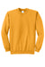 Port & Company PC78 Mens Core Pill Resistant Fleece Crewneck Sweatshirt Gold Flat Front