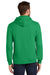 Port & Company PC850H Mens Fan Favorite Fleece Hooded Sweatshirt Hoodie Athletic Kelly Green Model Back