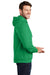 Port & Company PC850H Mens Fan Favorite Fleece Hooded Sweatshirt Hoodie Athletic Kelly Green Model Side