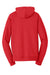 Port & Company PC850H Mens Fan Favorite Fleece Hooded Sweatshirt Hoodie Bright Red Flat Back