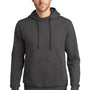 Port & Company Mens Fan Favorite Fleece Hooded Sweatshirt Hoodie - Charcoal Grey