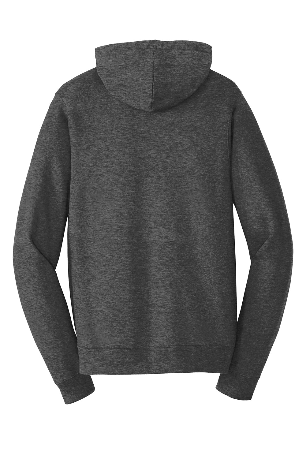 Port & Company PC850H Mens Fan Favorite Fleece Hooded Sweatshirt Hoodie Heather Dark Grey Flat Back