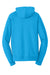 Port & Company PC850H Mens Fan Favorite Fleece Hooded Sweatshirt Hoodie Sapphire Blue Flat Back