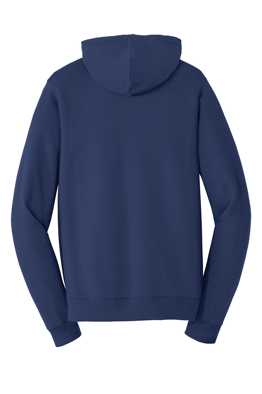 Port & Company PC850H Mens Fan Favorite Fleece Hooded Sweatshirt Hoodie Team Navy Blue Flat Back