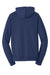 Port & Company PC850H Mens Fan Favorite Fleece Hooded Sweatshirt Hoodie Team Navy Blue Flat Back