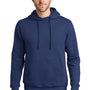 Port & Company Mens Fan Favorite Fleece Hooded Sweatshirt Hoodie - Team Navy Blue