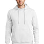 Port & Company Mens Fan Favorite Fleece Hooded Sweatshirt Hoodie - White