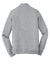 Port & Company PC850Q Mens Fan Favorite Fleece 1/4 Zip Sweatshirt Heather Grey Flat Back