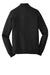 Port & Company PC850Q Mens Fan Favorite Fleece 1/4 Zip Sweatshirt Jet Black Flat Back