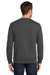 Port & Company PC850 Mens Fan Favorite Fleece Crewneck Sweatshirt Charcoal Grey Model Back