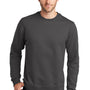 Port & Company Mens Fan Favorite Fleece Crewneck Sweatshirt - Charcoal Grey