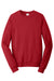 Port & Company PC850 Mens Fan Favorite Fleece Crewneck Sweatshirt Team Cardinal Red Flat Front