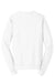 Port & Company PC850 Mens Fan Favorite Fleece Crewneck Sweatshirt White Flat Back