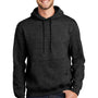 Port & Company Mens Essential Pill Resistant Fleece Hooded Sweatshirt Hoodie - Heather Black