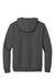 Port & Company PC90H/PC90HT Mens Essential Pill Resistant Fleece Hooded Sweatshirt Hoodie Charcoal Grey Flat Back