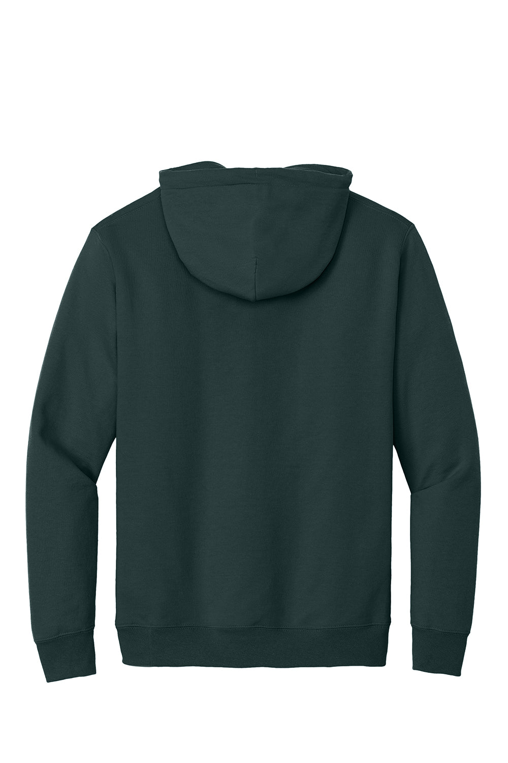 Port & Company PC90H/PC90HT Mens Essential Pill Resistant Fleece Hooded Sweatshirt Hoodie Dark Green Flat Back