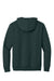 Port & Company PC90H/PC90HT Mens Essential Pill Resistant Fleece Hooded Sweatshirt Hoodie Dark Green Flat Back