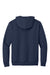 Port & Company PC90H/PC90HT Mens Essential Pill Resistant Fleece Hooded Sweatshirt Hoodie Navy Blue Flat Back