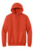 Port & Company PC90H/PC90HT Mens Essential Pill Resistant Fleece Hooded Sweatshirt Hoodie Orange Flat Front