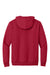 Port & Company PC90H/PC90HT Mens Essential Pill Resistant Fleece Hooded Sweatshirt Hoodie Red Flat Back