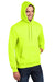 Port & Company PC90H/PC90HT Mens Essential Pill Resistant Fleece Hooded Sweatshirt Hoodie Safety Green Model 3q