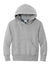 Port & Company PC90YH Youth Core Pill Resistant Fleece Hooded Sweatshirt Hoodie Ash Grey Flat Front