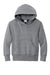 Port & Company PC90YH Youth Core Pill Resistant Fleece Hooded Sweatshirt Hoodie Heather Grey Flat Front