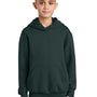 Port & Company Youth Core Pill Resistant Fleece Hooded Sweatshirt Hoodie - Dark Green