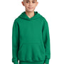 Port & Company Youth Core Pill Resistant Fleece Hooded Sweatshirt Hoodie - Kelly Green