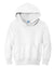 Port & Company PC90YH Youth Core Pill Resistant Fleece Hooded Sweatshirt Hoodie White Flat Front