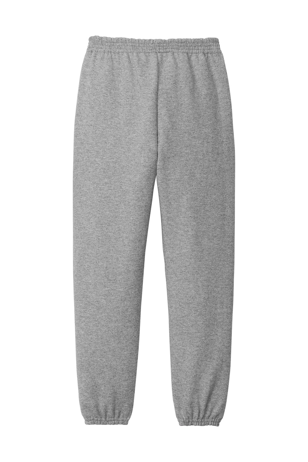 Port & Company PC90YP Youth Core Fleece Sweatpants Heather Grey Flat Front