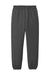 Port & Company PC90YP Youth Core Fleece Sweatpants Charcoal Grey Flat Back