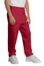 Port & Company PC90YP Youth Core Fleece Sweatpants Red Model Front