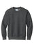 Port & Company PC90Y Youth Core Pill Resistant Fleece Crewneck Sweatshirt Heather Dark Grey Flat Front