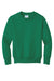 Port & Company PC90Y Youth Core Pill Resistant Fleece Crewneck Sweatshirt Kelly Green Flat Front