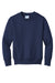 Port & Company PC90Y Youth Core Pill Resistant Fleece Crewneck Sweatshirt Navy Blue Flat Front