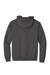 Port & Company PC90ZH/PC90ZHT Mens Essential Pill Resistant Fleece Full Zip Hooded Sweatshirt Hoodie Charcoal Grey Flat Back