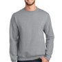 Port & Company Mens Essential Pill Resistant Fleece Crewneck Sweatshirt - Heather Grey