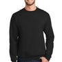 Port & Company Mens Essential Pill Resistant Fleece Crewneck Sweatshirt - Jet Black