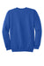 Port & Company PC90/PC90T Mens Essential Pill Resistant Fleece Crewneck Sweatshirt Royal Blue Flat Back