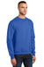 Port & Company PC90/PC90T Mens Essential Pill Resistant Fleece Crewneck Sweatshirt Royal Blue Model 3q