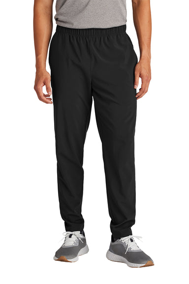 Sport-Tek PST485 Mens Repeat Pants w/ Pockets Black Model Front