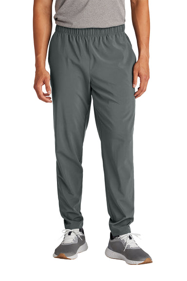 Sport-Tek PST485 Mens Repeat Pants w/ Pockets Iron Grey Model Front