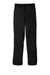 Sport-Tek PST74 Mens Water Resistant Wind Pants w/ Pockets Black Flat Back