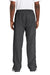 Sport-Tek PST74 Mens Water Resistant Wind Pants w/ Pockets Graphite Grey Model Back