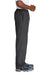 Sport-Tek PST74 Mens Water Resistant Wind Pants w/ Pockets Graphite Grey Model Side